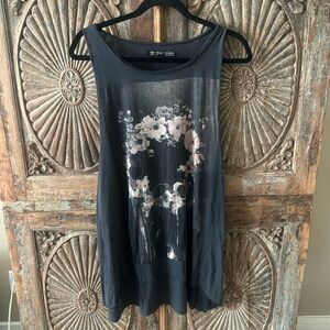 All Saints graphic tunic tshirt size 4